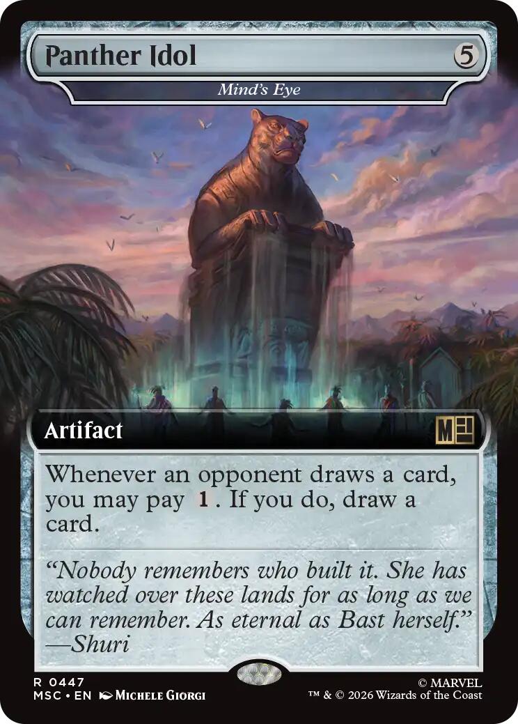 Panther Idol - Mind's Eye (Extended Art) [Marvel Super Heroes Commander] | Empire Gaming NC