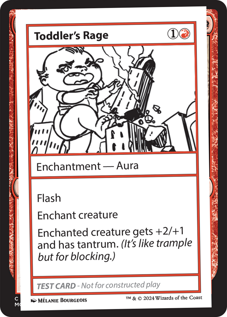 Toddler's Rage [Mystery Booster 2 Playtest Cards] | Empire Gaming NC