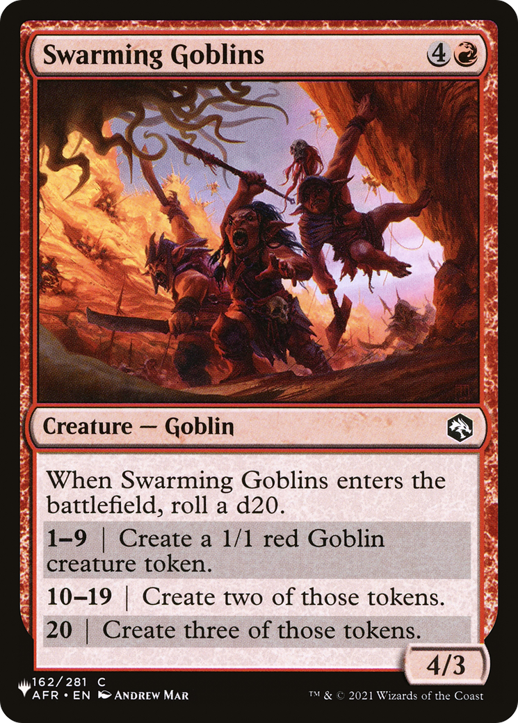 Swarming Goblins [The List] | Empire Gaming NC