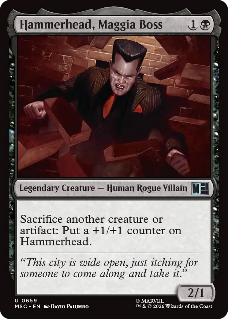 Hammerhead, Maggia Boss [Marvel Super Heroes Commander] | Empire Gaming NC