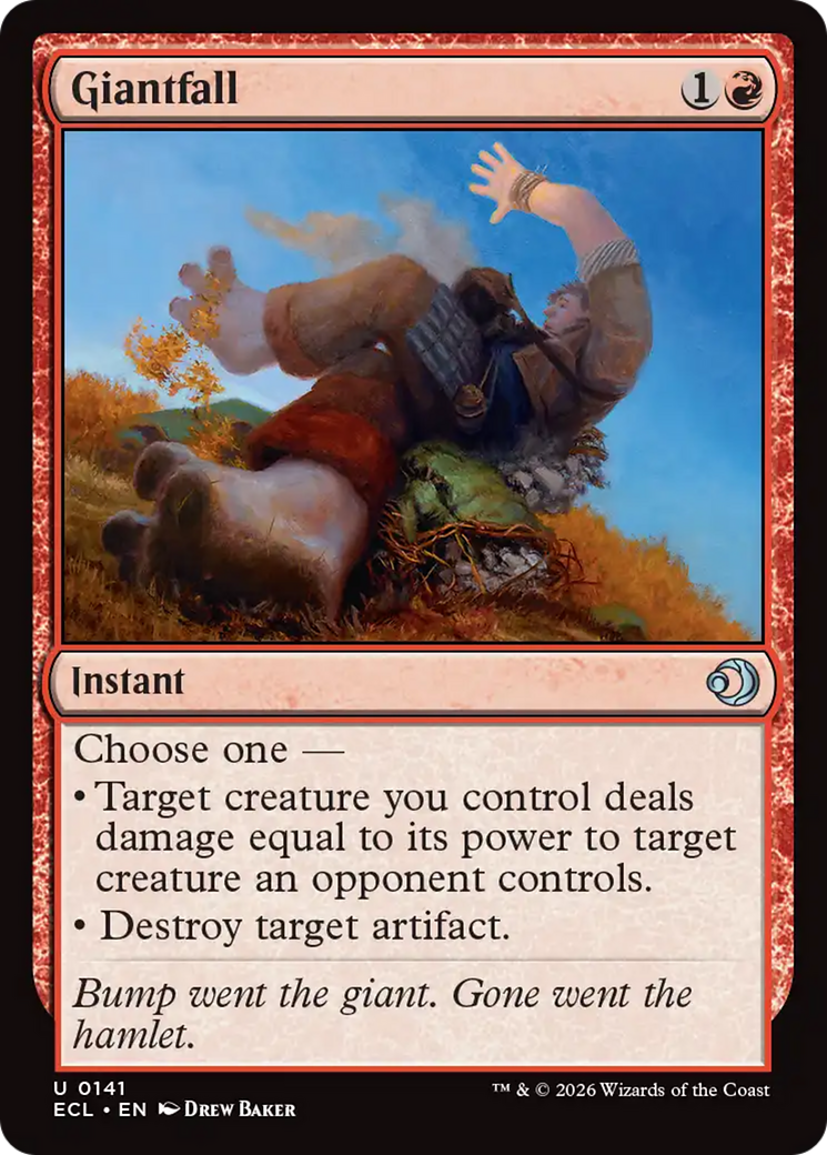Giantfall [Lorwyn Eclipsed] | Empire Gaming NC