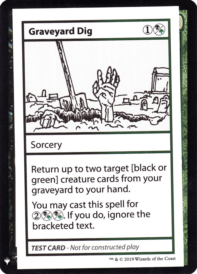 Graveyard Dig [Mystery Booster Playtest Cards] | Empire Gaming NC