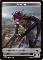 Eldrazi // Citizen Double-Sided Token [Tarkir: Dragonstorm Commander Tokens] | Empire Gaming NC