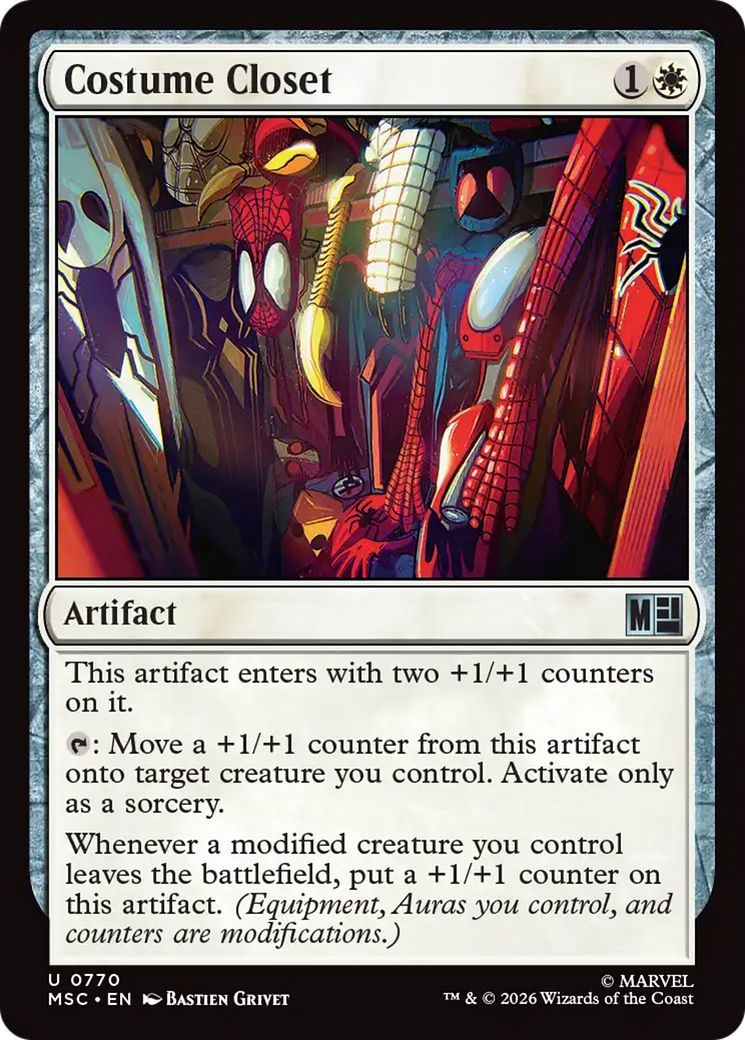 Costume Closet [Marvel Super Heroes Commander] | Empire Gaming NC