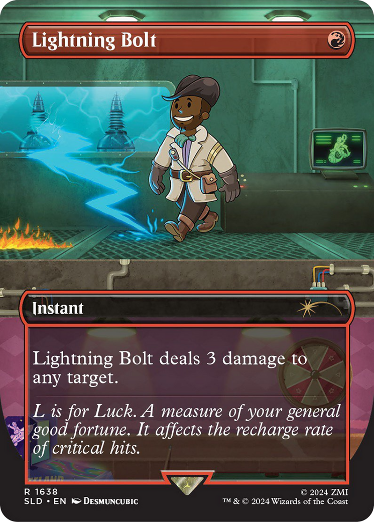 Lightning Bolt (1638) (Rainbow Foil) [Secret Lair Drop Series] | Empire Gaming NC