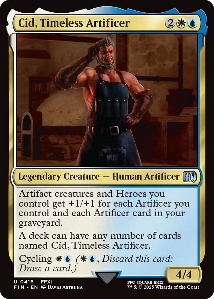 Cid, Timeless Artificer (0416) [FINAL FANTASY] | Empire Gaming NC