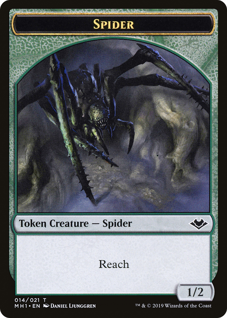 Shapeshifter // Spider Double-Sided Token [Modern Horizons Tokens] | Empire Gaming NC