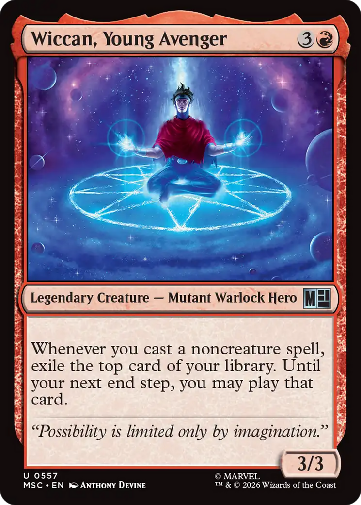 Wiccan, Young Avenger [Marvel Super Heroes Commander] | Empire Gaming NC