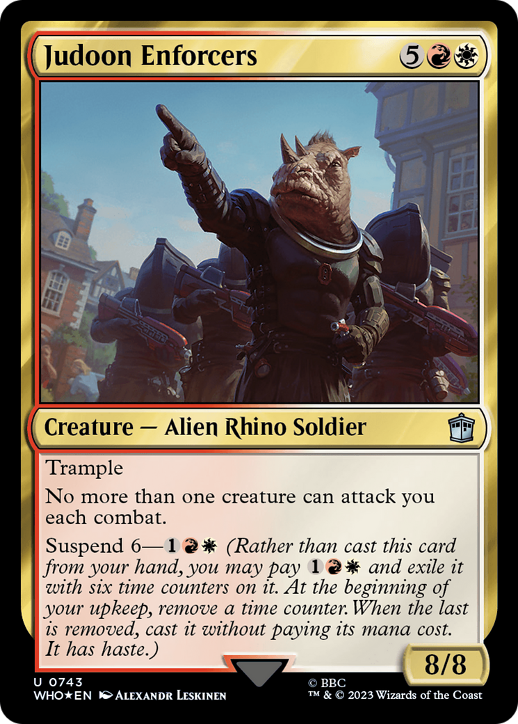 Judoon Enforcers (Surge Foil) [Doctor Who] | Empire Gaming NC