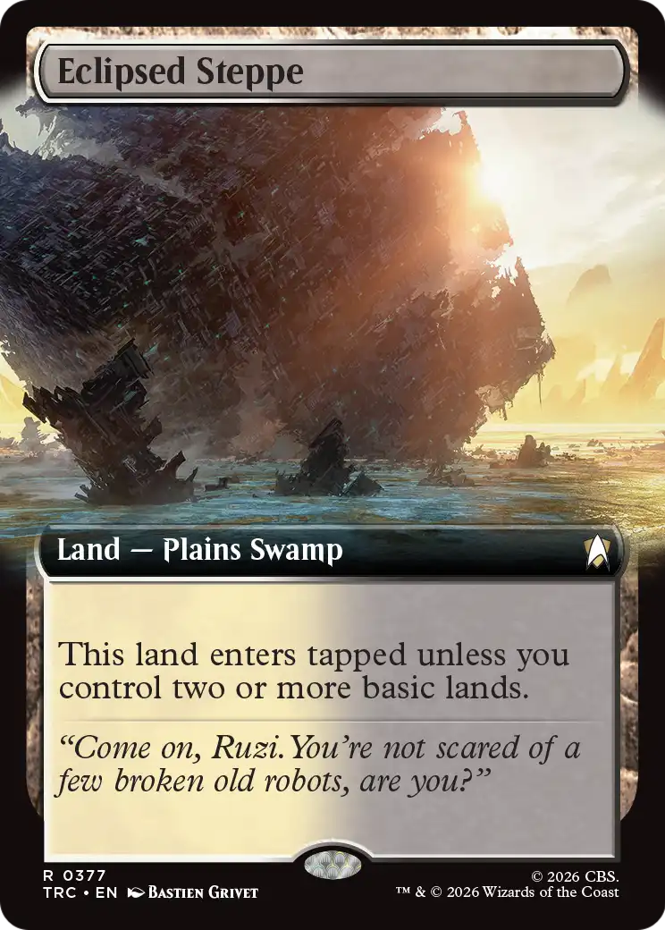 Eclipsed Steppe (Extended Art) [Star Trek Commander] | Empire Gaming NC