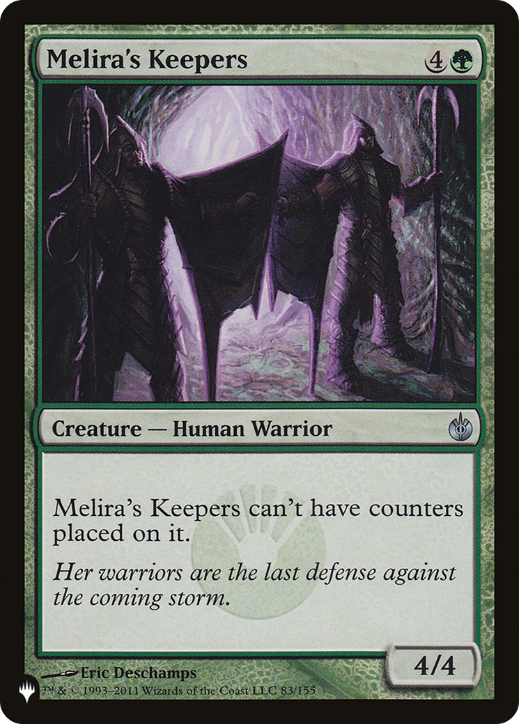 Melira's Keepers [The List] | Empire Gaming NC