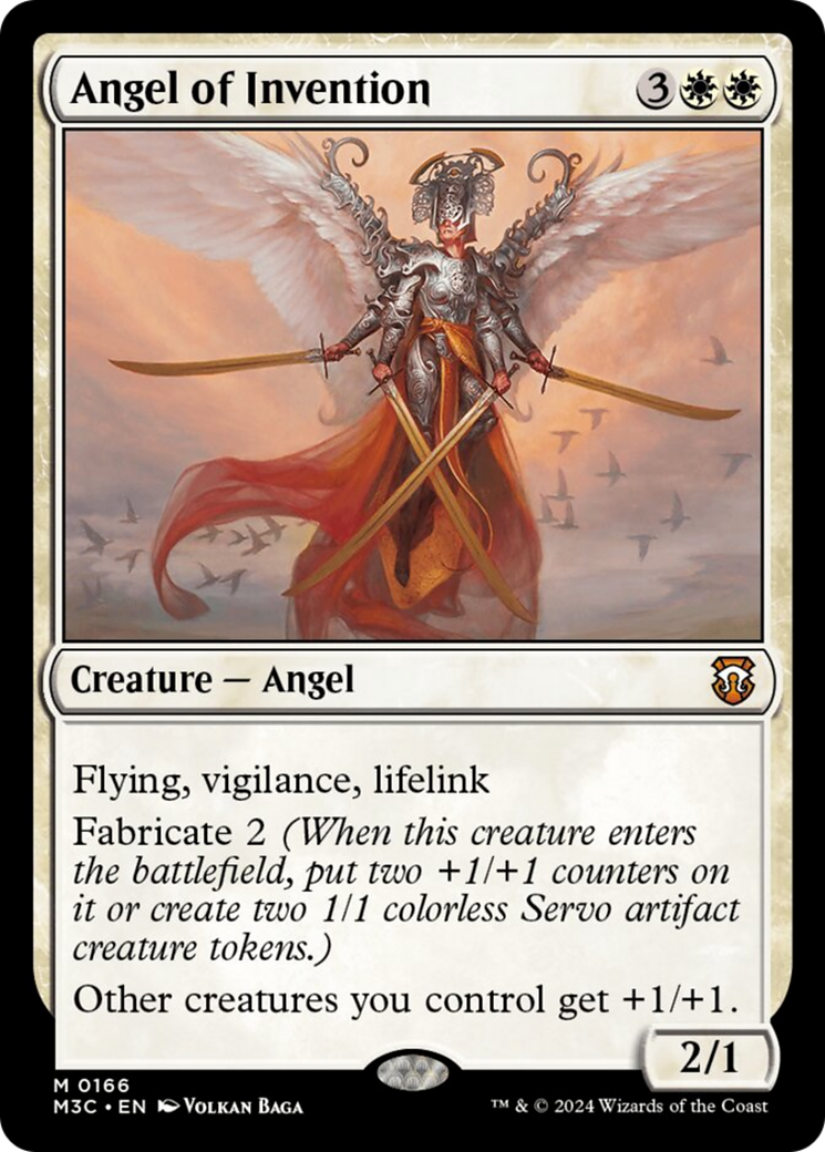 Angel of Invention (Ripple Foil) [Modern Horizons 3 Commander] | Empire Gaming NC