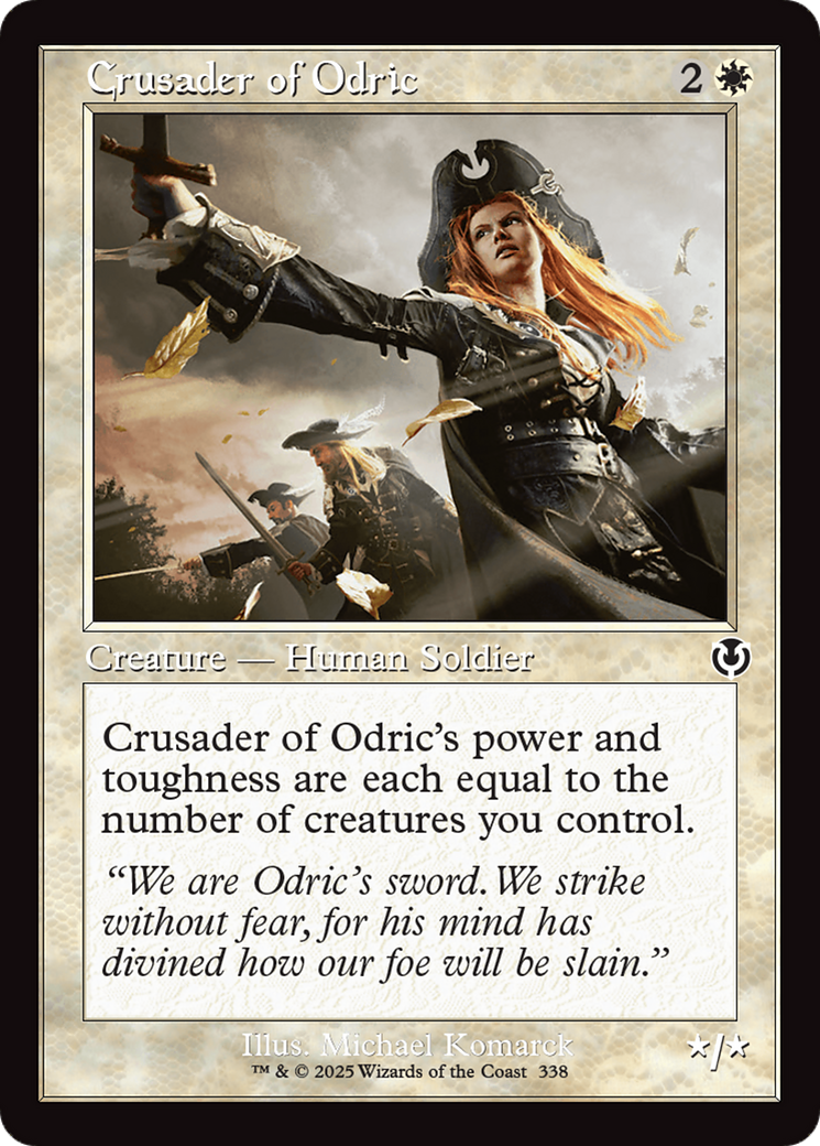 Crusader of Odric (Retro Frame) [Innistrad Remastered] | Empire Gaming NC