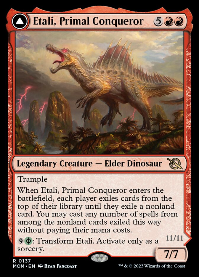 Etali, Primal Conqueror // Etali, Primal Sickness [March of the Machine] | Empire Gaming NC