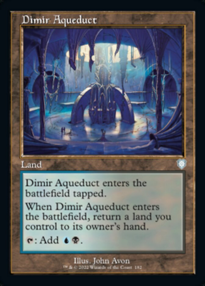 Dimir Aqueduct (Retro) [The Brothers' War Commander] | Empire Gaming NC