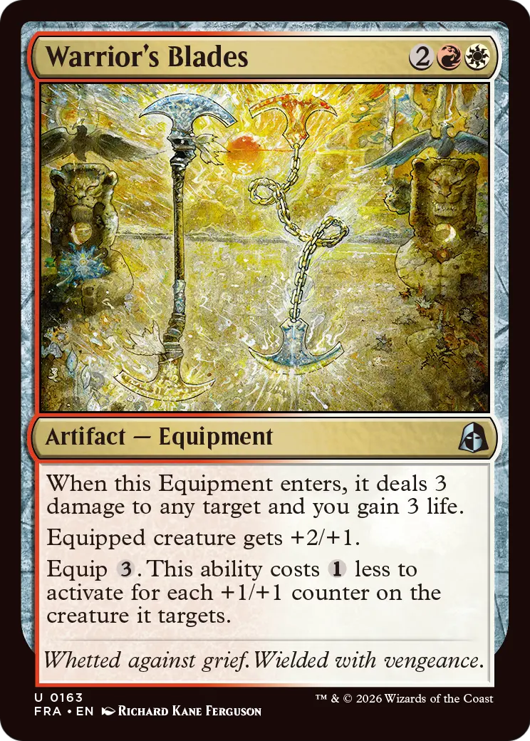 Warrior's Blades [Reality Fracture] | Empire Gaming NC
