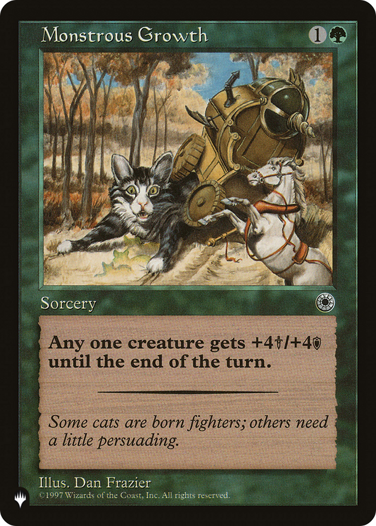 Monstrous Growth (Flavor Text) [The List] | Empire Gaming NC
