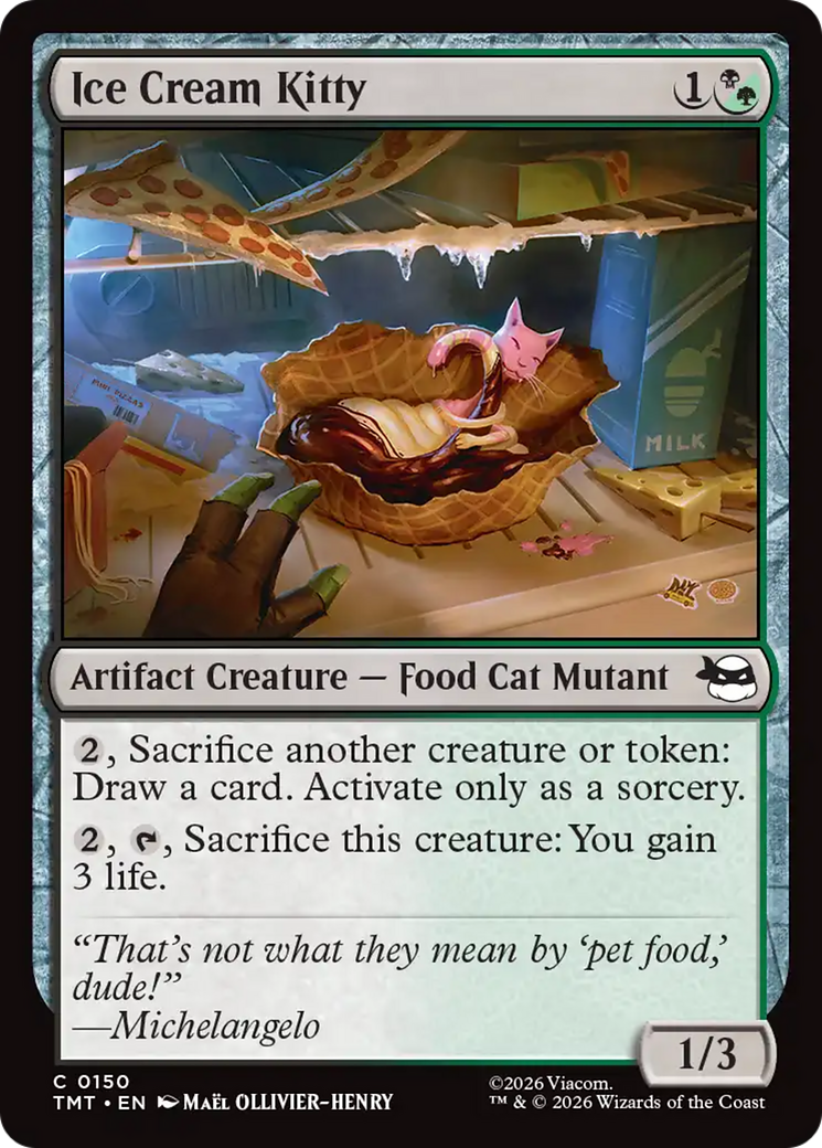 Ice Cream Kitty [Teenage Mutant Ninja Turtles] | Empire Gaming NC