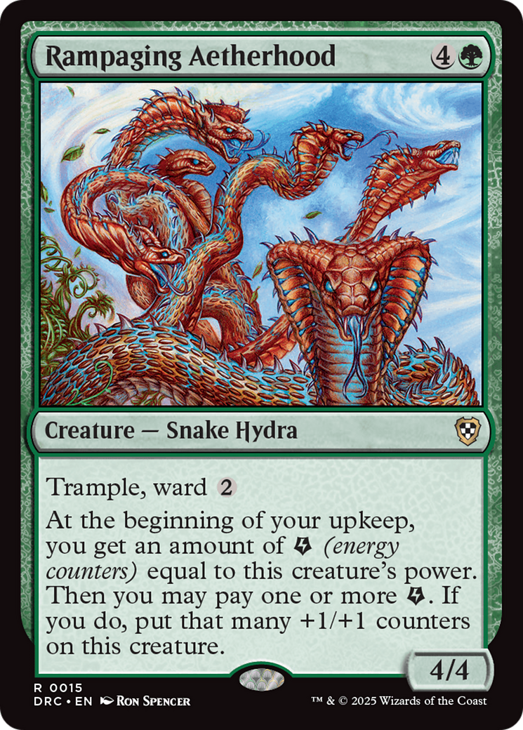Rampaging Aetherhood [Aetherdrift Commander] | Empire Gaming NC