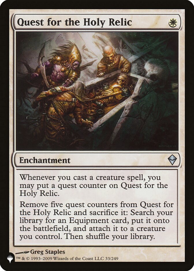 Quest for the Holy Relic [The List] | Empire Gaming NC