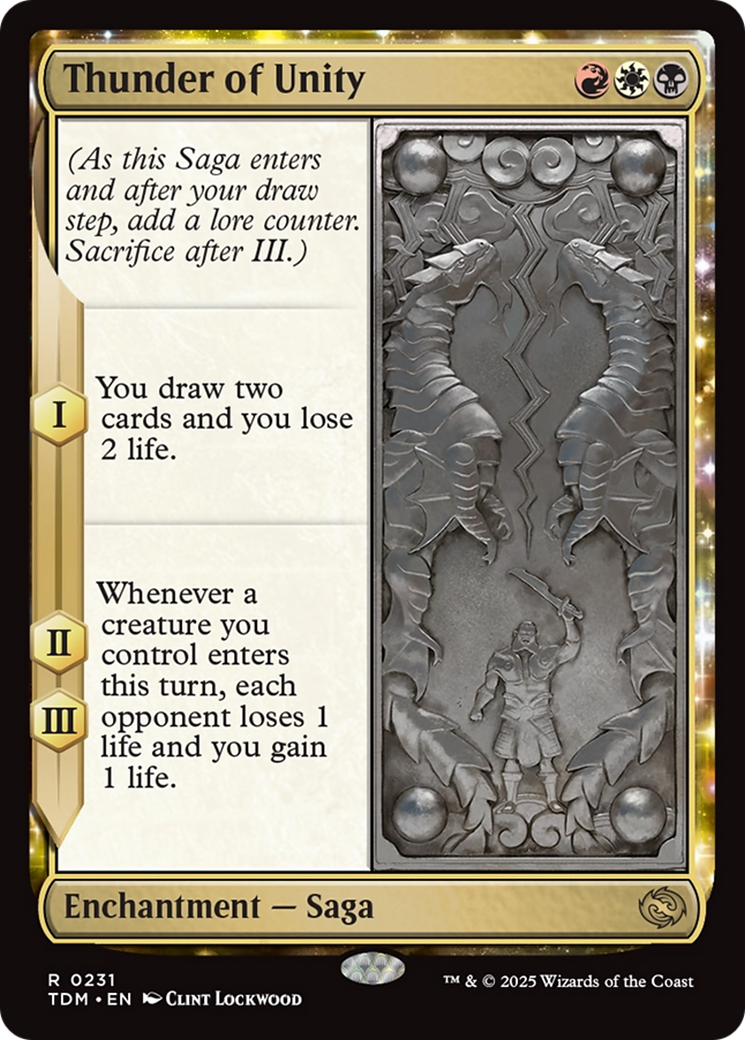 Thunder of Unity [Tarkir: Dragonstorm] | Empire Gaming NC