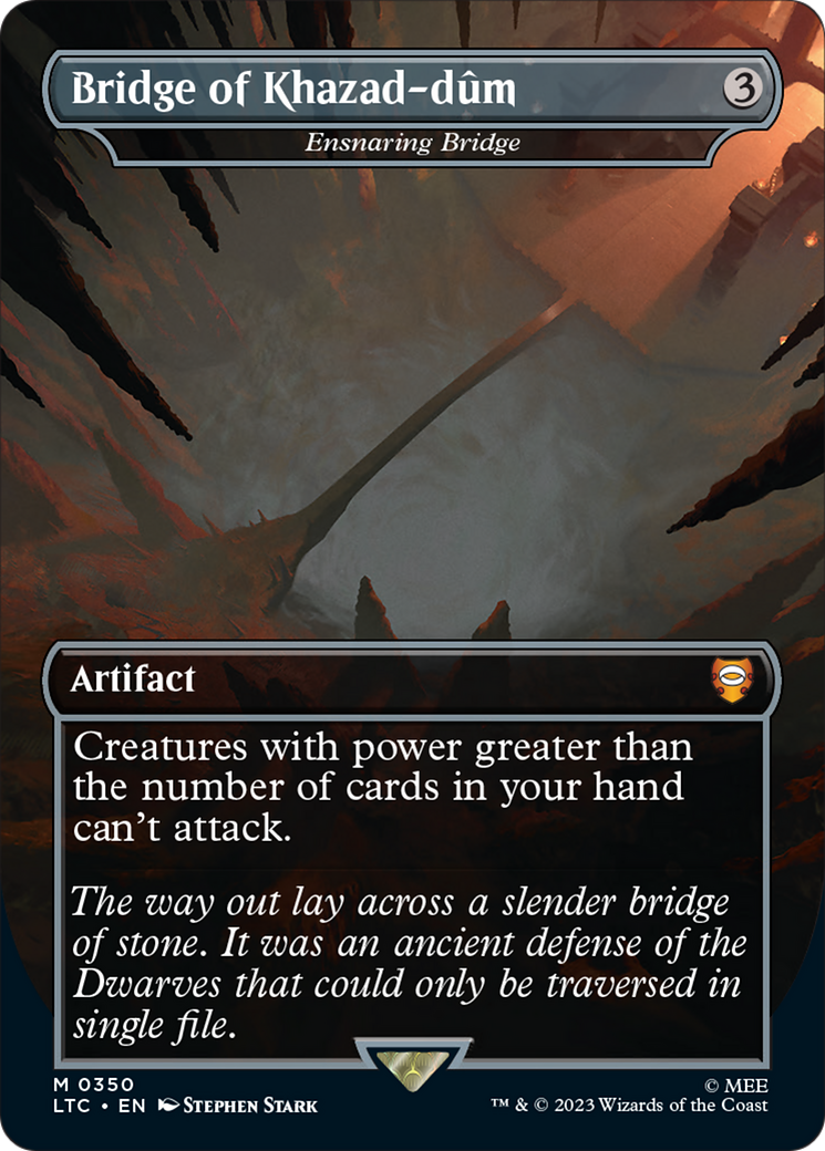 Bridge of Khazad-dum - Ensnaring Bridge [The Lord of the Rings: Tales of Middle-Earth Commander] | Empire Gaming NC