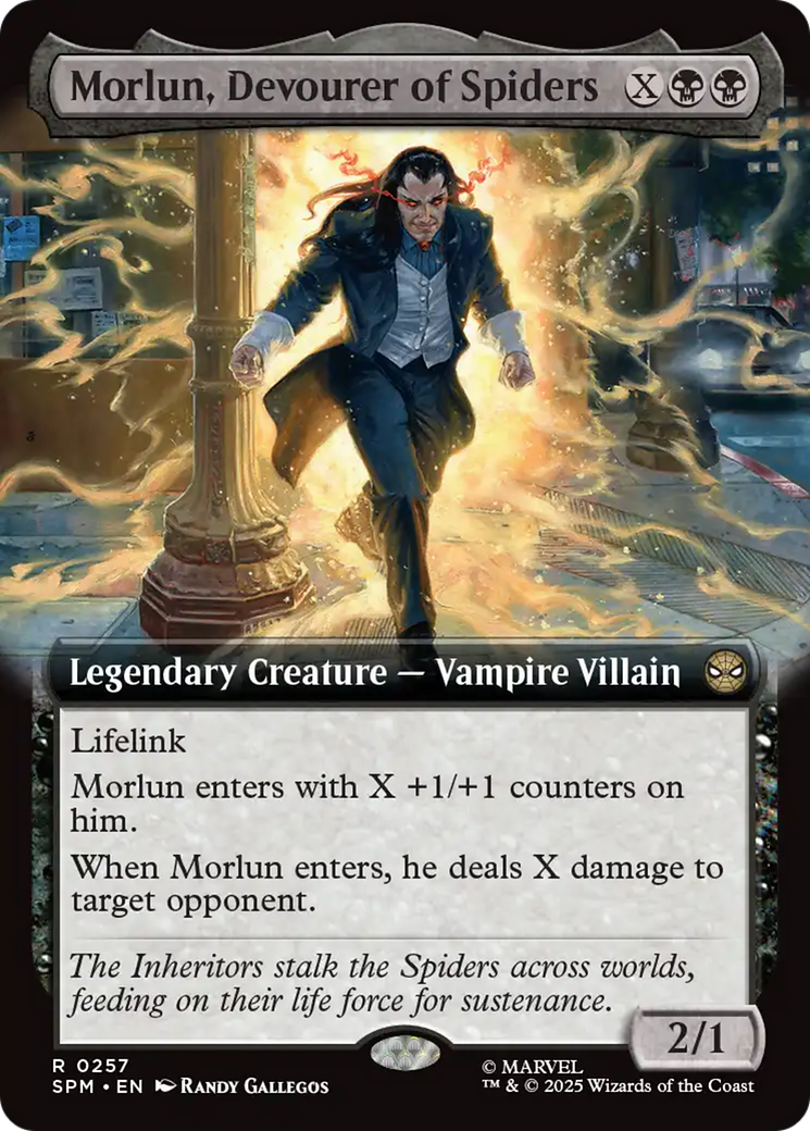 Morlun, Devourer of Spiders (Extended Art) [Marvel's Spider-Man] | Empire Gaming NC