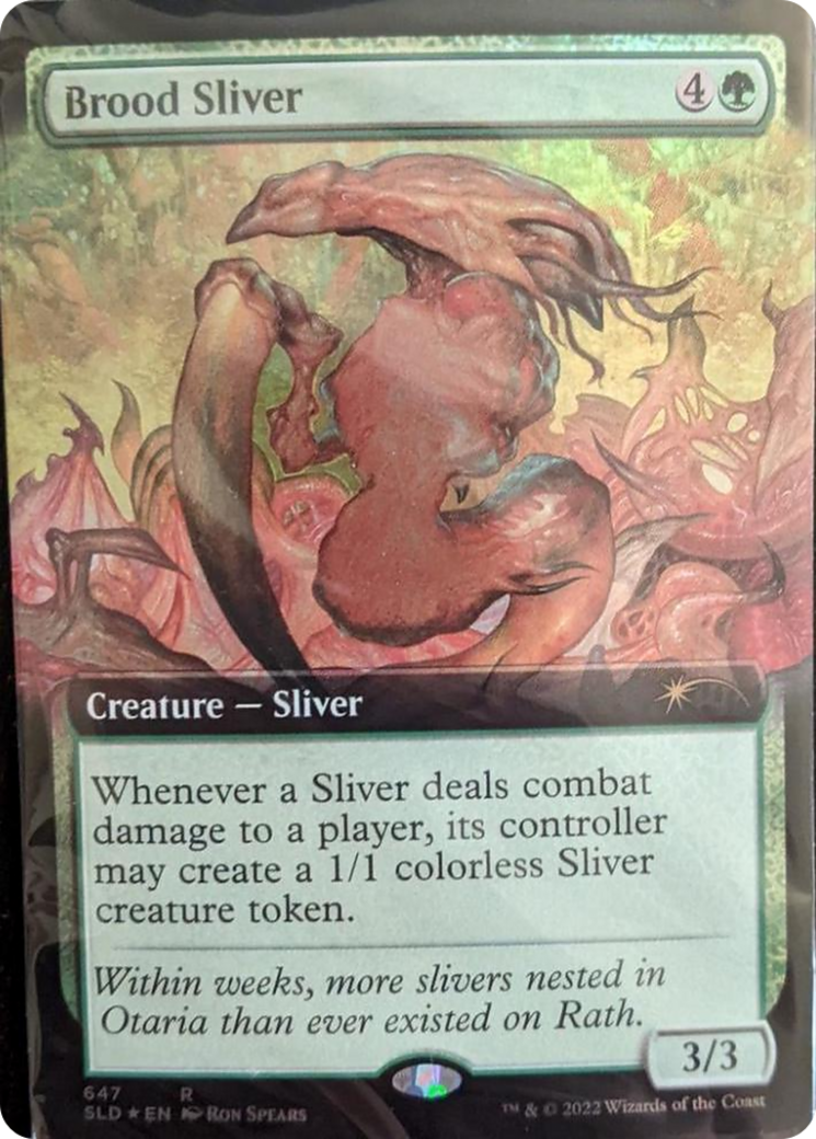 Brood Sliver (Extended Art) [Secret Lair Drop Promos] | Empire Gaming NC