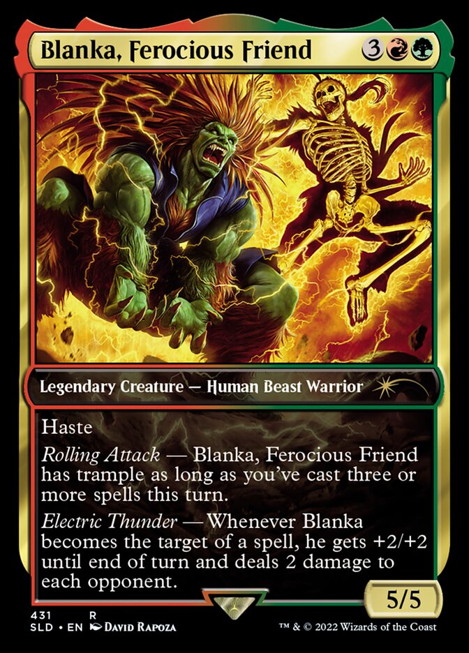 Blanka, Ferocious Friend [Secret Lair Drop Series] | Empire Gaming NC