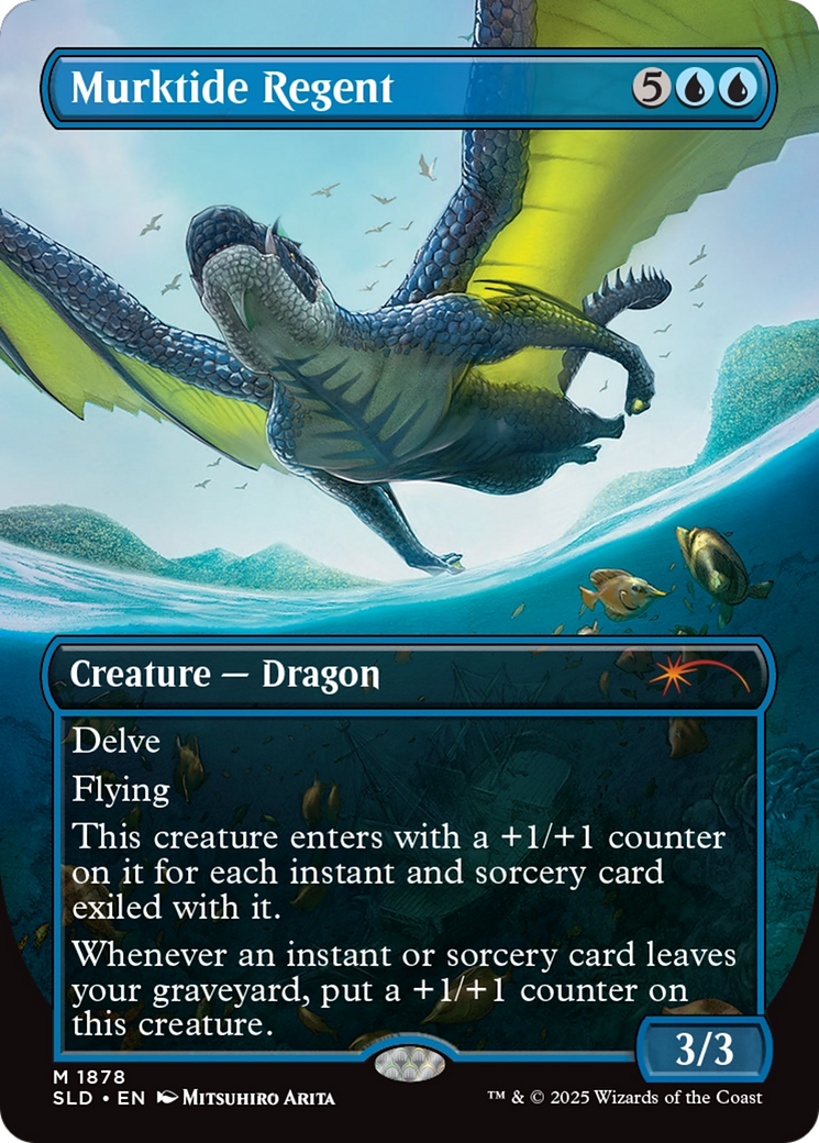 Murktide Regent (Rainbow Foil) [Secret Lair Drop Series] | Empire Gaming NC