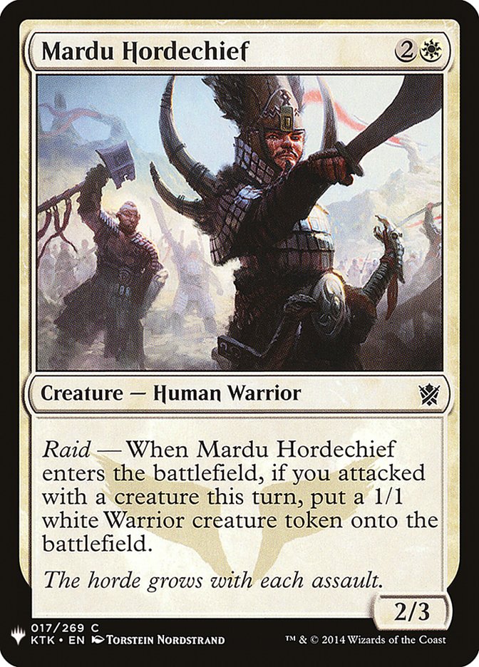 Mardu Hordechief [Mystery Booster] | Empire Gaming NC