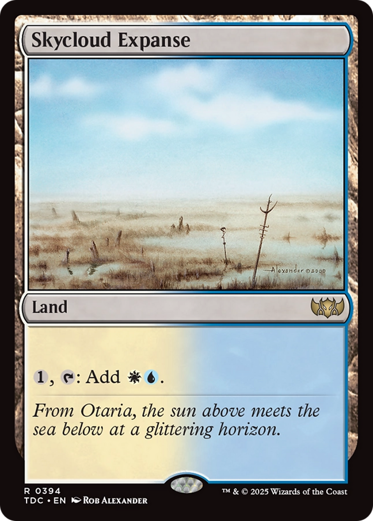 Skycloud Expanse [Tarkir: Dragonstorm Commander] | Empire Gaming NC