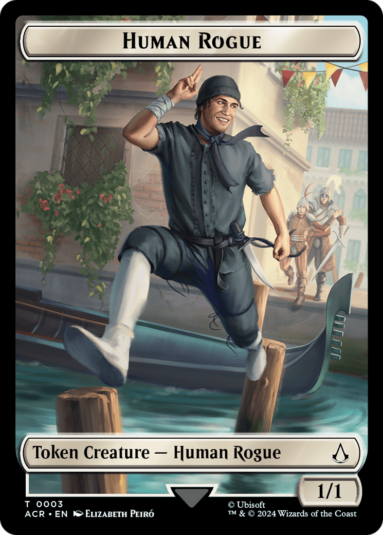 Human Rogue Token [Assassin's Creed Tokens] | Empire Gaming NC