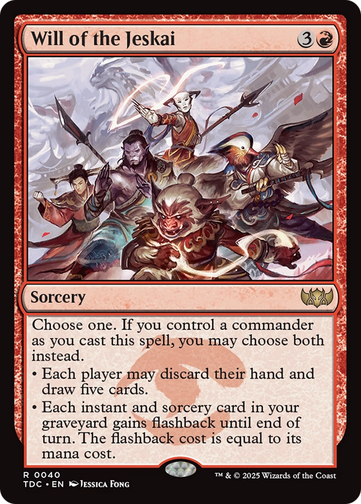 Will of the Jeskai [Tarkir: Dragonstorm Commander] | Empire Gaming NC