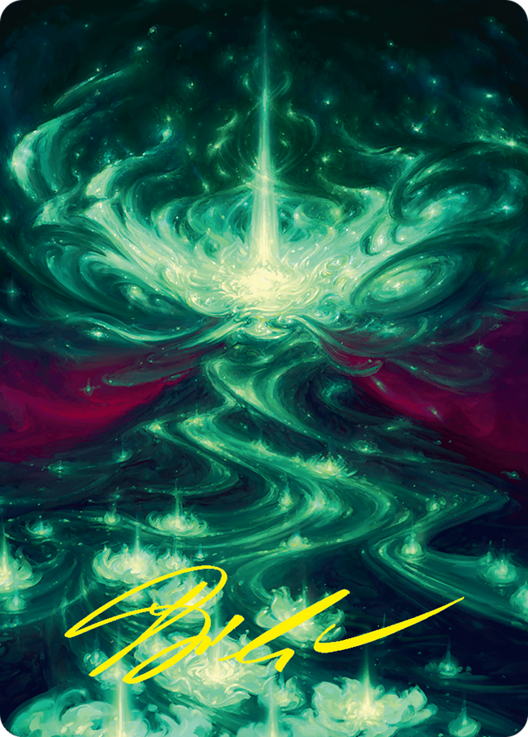 Genesis Wave Art Card (54/54) (Gold-Stamped Signature) [Foundations Art Series] | Empire Gaming NC