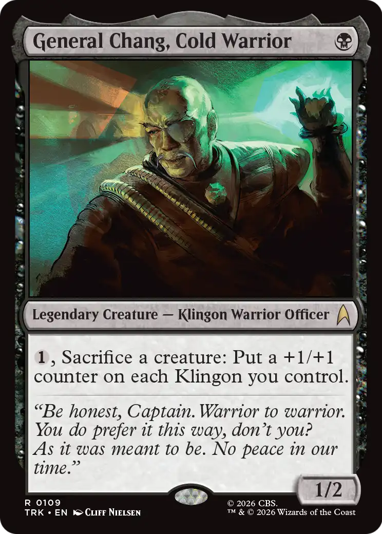 General Chang, Cold Warrior [Star Trek] | Empire Gaming NC