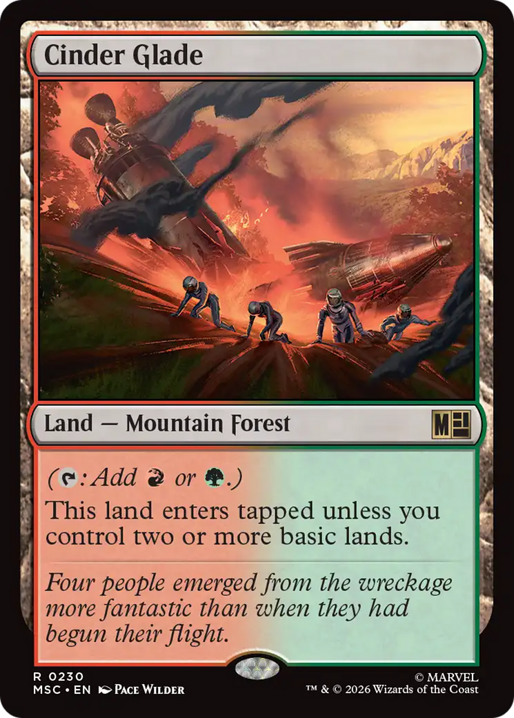 Cinder Glade [Marvel Super Heroes Commander] | Empire Gaming NC