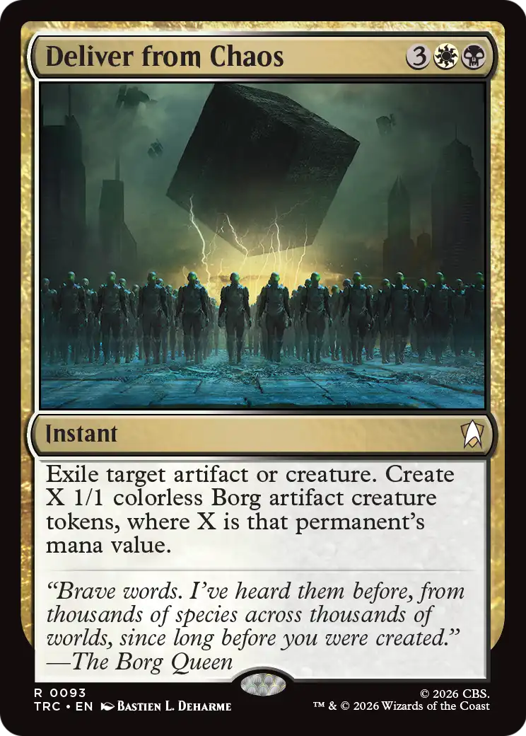 Deliver from Chaos (Surge Foil) [Star Trek Commander] | Empire Gaming NC
