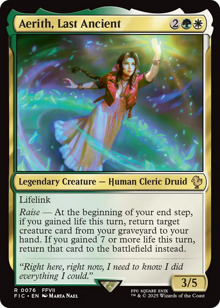 Aerith, Last Ancient [FINAL FANTASY Commander] | Empire Gaming NC