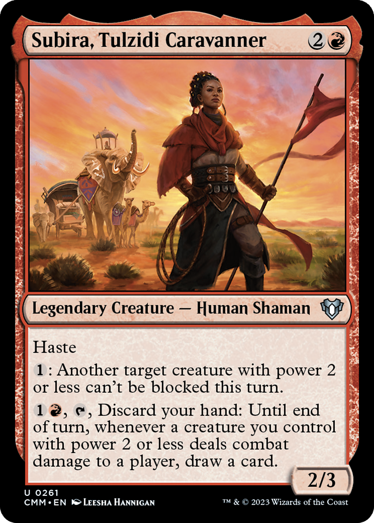 Subira, Tulzidi Caravanner [Commander Masters] | Empire Gaming NC