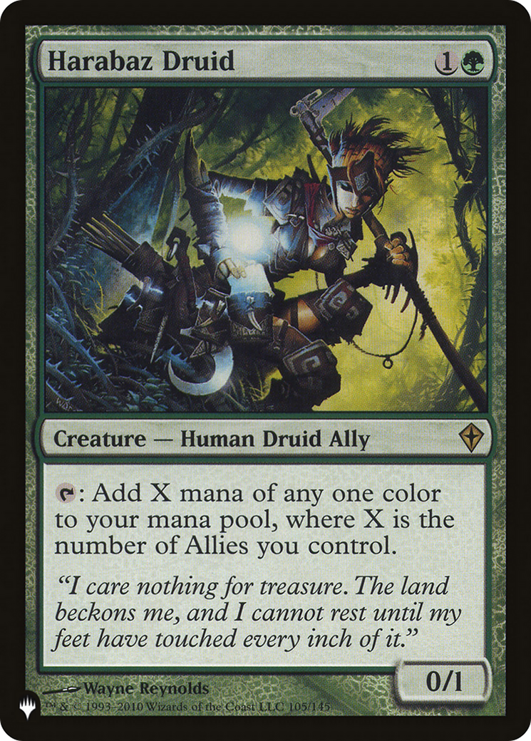 Harabaz Druid (WWK) [The List] | Empire Gaming NC