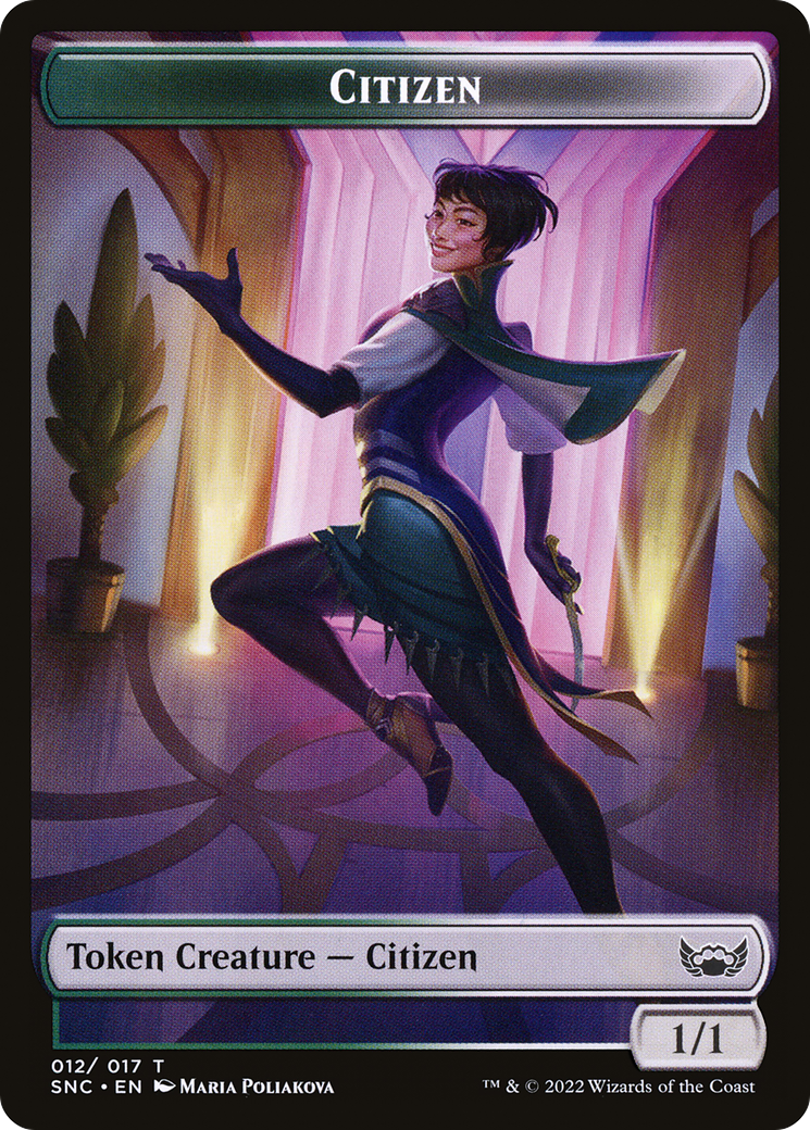 Citizen // Angel Double-Sided Token [The List] | Empire Gaming NC