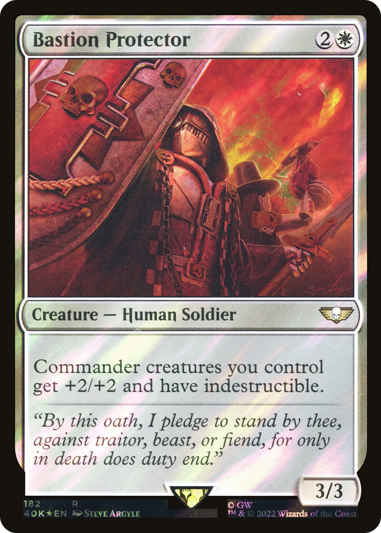 Bastion Protector (Surge Foil) [Marvel Super Heroes Commander] | Empire Gaming NC