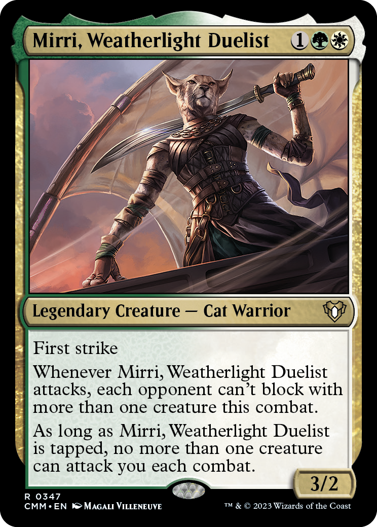 Mirri, Weatherlight Duelist [Commander Masters] | Empire Gaming NC