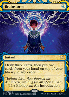 Brainstorm (Foil Etched) [Strixhaven: Mystical Archive] | Empire Gaming NC