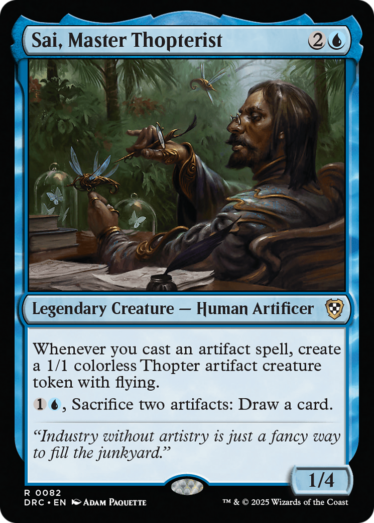 Sai, Master Thopterist [Aetherdrift Commander] | Empire Gaming NC