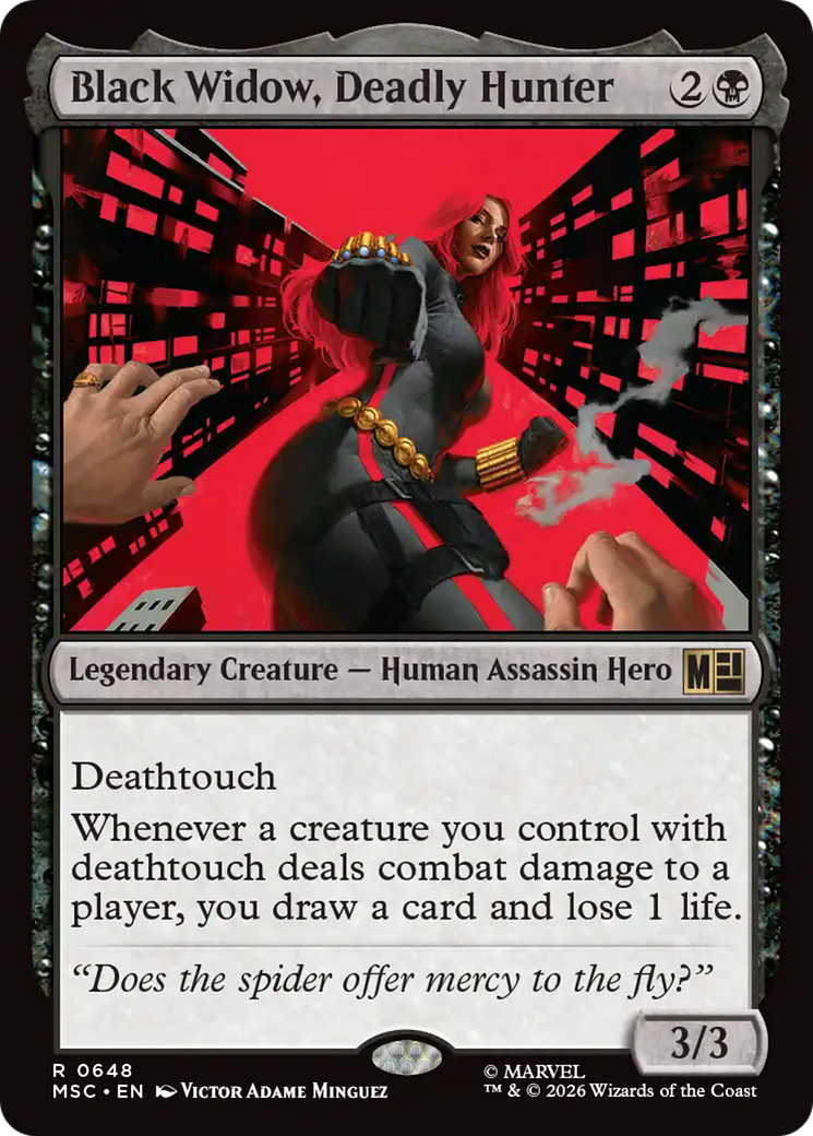 Black Widow, Deadly Hunter [Marvel Super Heroes Commander] | Empire Gaming NC