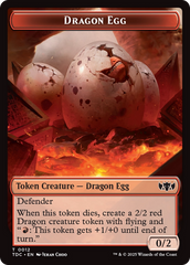 Dragon Egg // Dragon (0013) Double-Sided Token [Tarkir: Dragonstorm Commander Tokens] | Empire Gaming NC