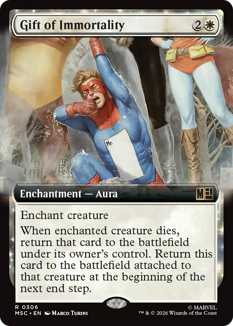 Gift of Immortality (Extended Art) [Marvel Super Heroes Commander] | Empire Gaming NC