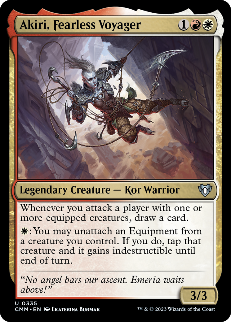 Akiri, Fearless Voyager [Commander Masters] | Empire Gaming NC